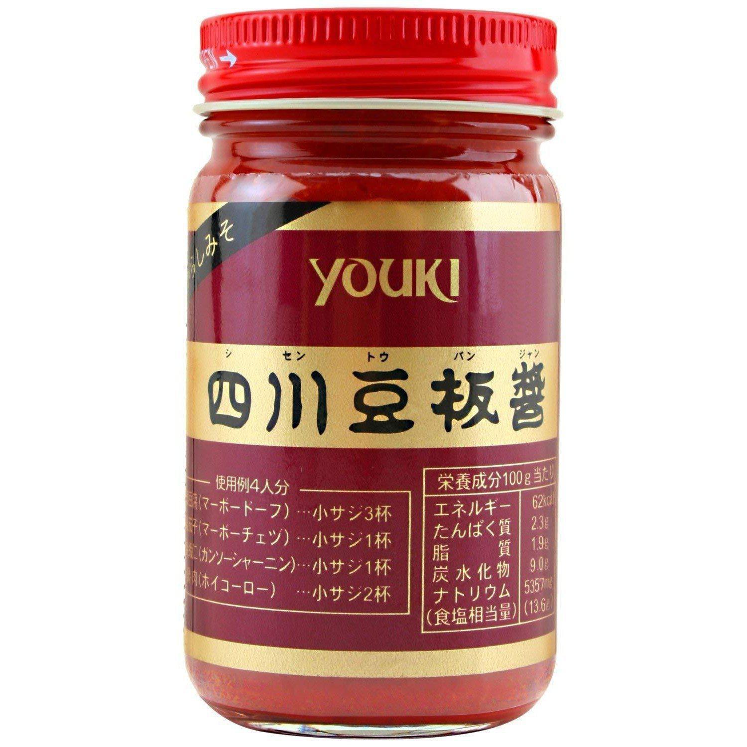 Youki Sichuan Doubanjiang Hot Chili Bean Sauce 130g, Japanese Taste