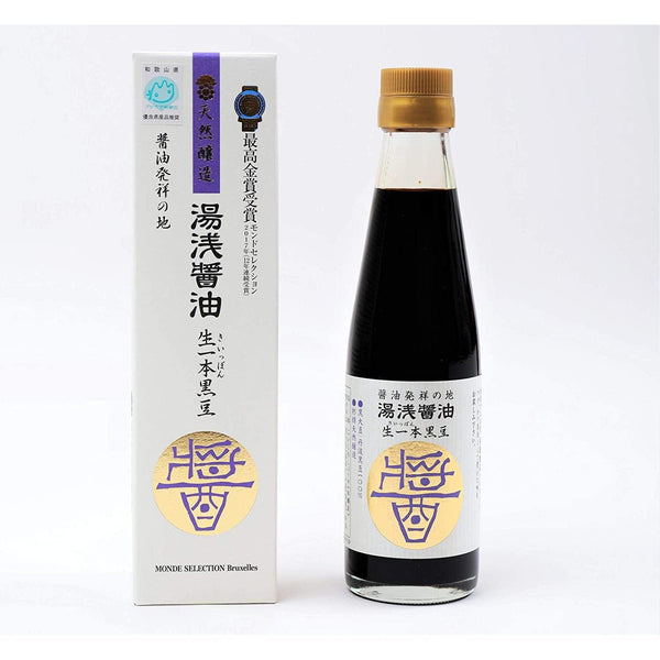 Yuasa Kuromame Shoyu Japanese Black Soybean Sauce 200ml, Japanese Taste